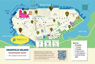 Granville Island: The Captain’s Puzzle Path