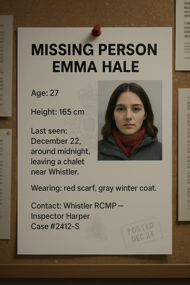 Snowhaven Mystery Case in Whistler