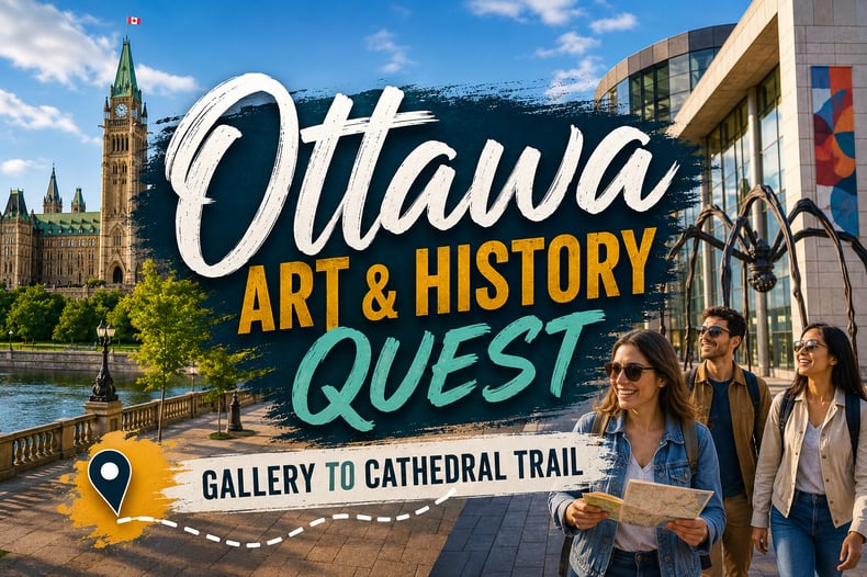 Ottawa Art & History Quest: Gallery to Cathedral Trail