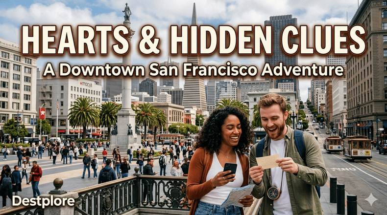 Hearts & Hidden Clues: A Downtown San Francisco Adventure