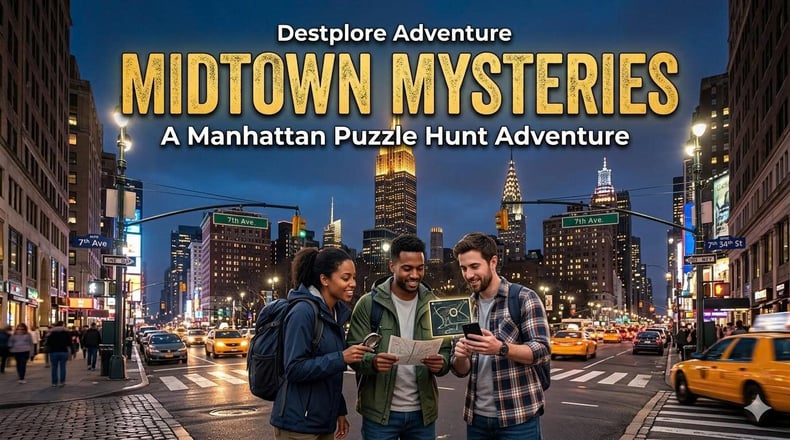 Midtown Manhattan Mystery: Lights, Legends & Hidden Stories