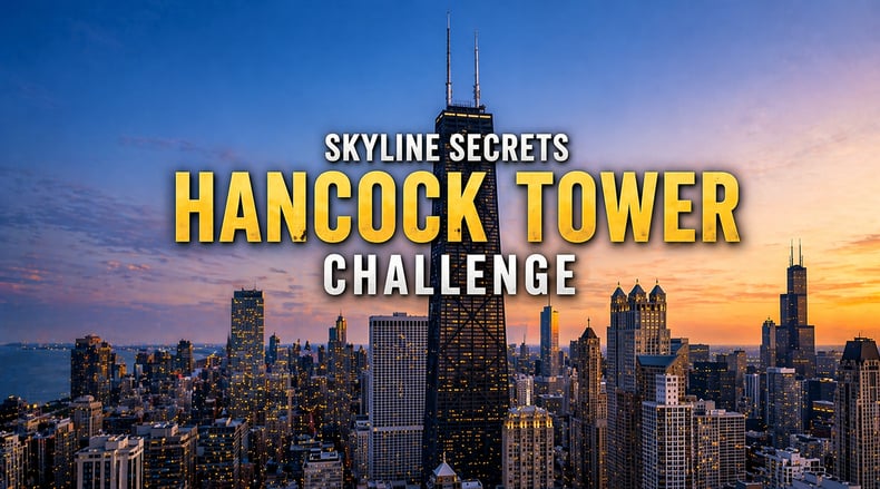 Skyline Secrets: Hancock Tower Challenge