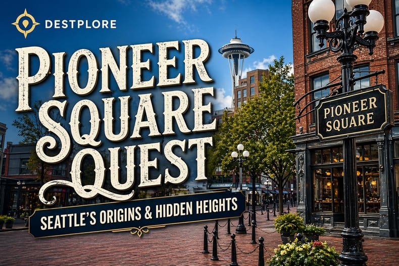Pioneer Square Quest: Seattle’s Origins & Hidden Heights