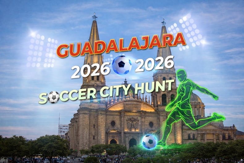 Guadalajara 2026 Soccer City Hunt