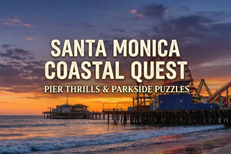 Santa Monica Coastal Quest: Pier Thrills & Parkside Puzzles