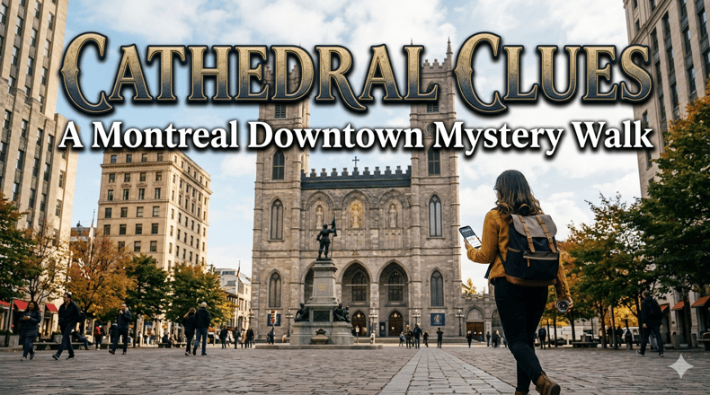 Cathedral Clues: A Montreal Downtown Mystery Walk