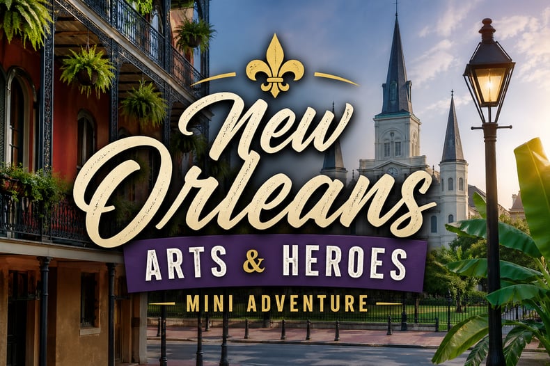 New Orleans Arts & Heroes Mini Adventure