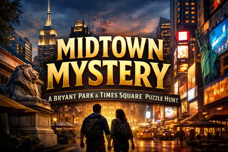 Midtown Mystery: Bryant Park to Times Square Quest