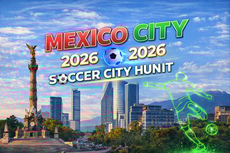 Mexico City 2026 Soccer City Hunt