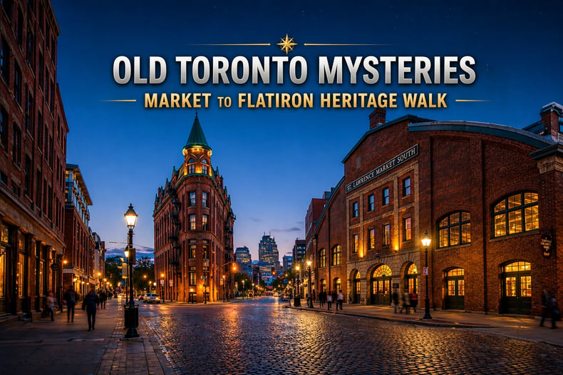 Old Toronto Mysteries: Market to Flatiron Heritage Walk
