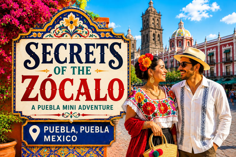 Secrets of the Zócalo: A Puebla Mini Adventure