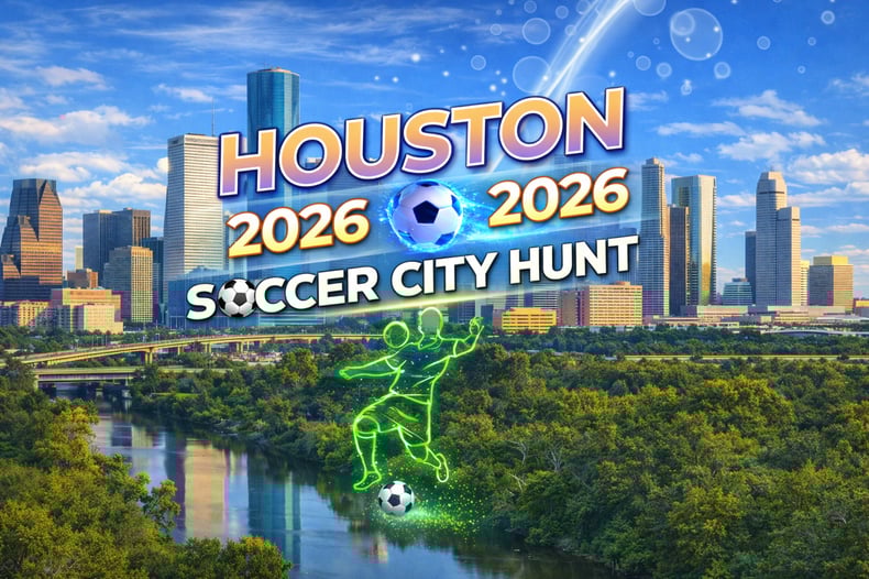 Houston 2026 Soccer City Hunt