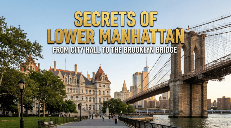 Secrets of Lower Manhattan: From City Hall to the Brooklyn Bridge