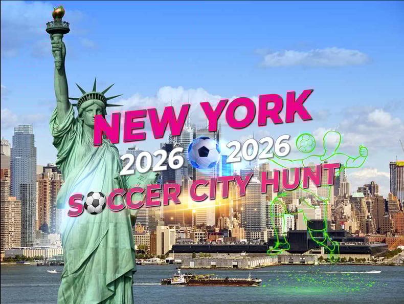 New York 2026 Soccer City Hunt
