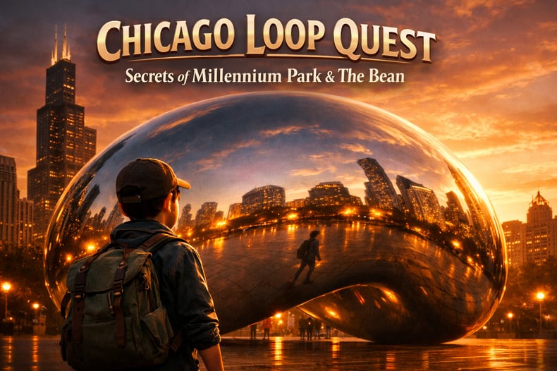 Chicago Loop Quest: Secrets of Millennium Park & The Bean
