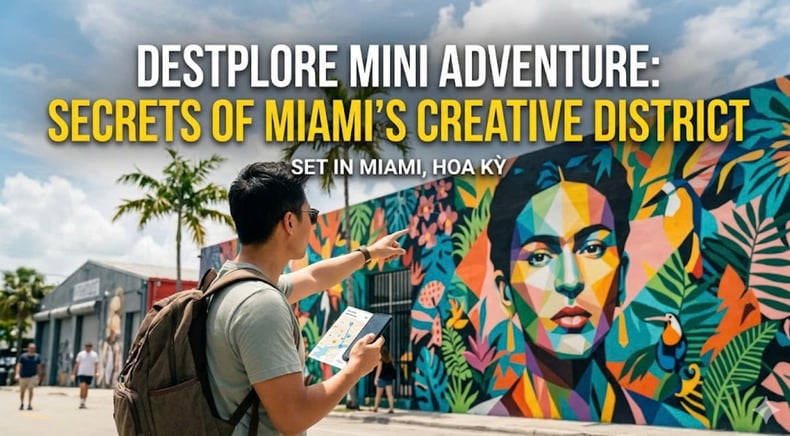 Destplore Mini Adventure: Secrets of Miami’s Creative District