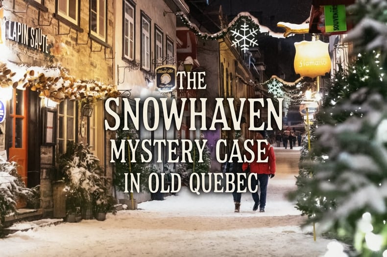 Snowhaven Mystery Case in Old Quebec